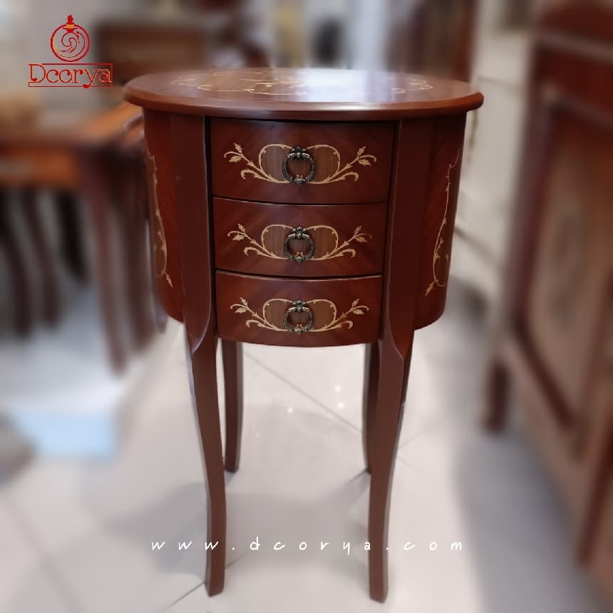 میز تلفن بیضی G004 - اقساطی